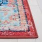 Safavieh Riviera 4"5" x 6"5" Light Blue and Red Area Rug, , large