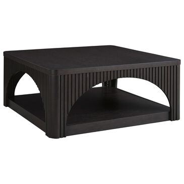 Signature Design by Ashley Yellink Square Coffee Table in Black, , large