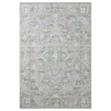 Rifle Paper Co. Palais 7"6" x 9"6" Grey Area Rug, , large