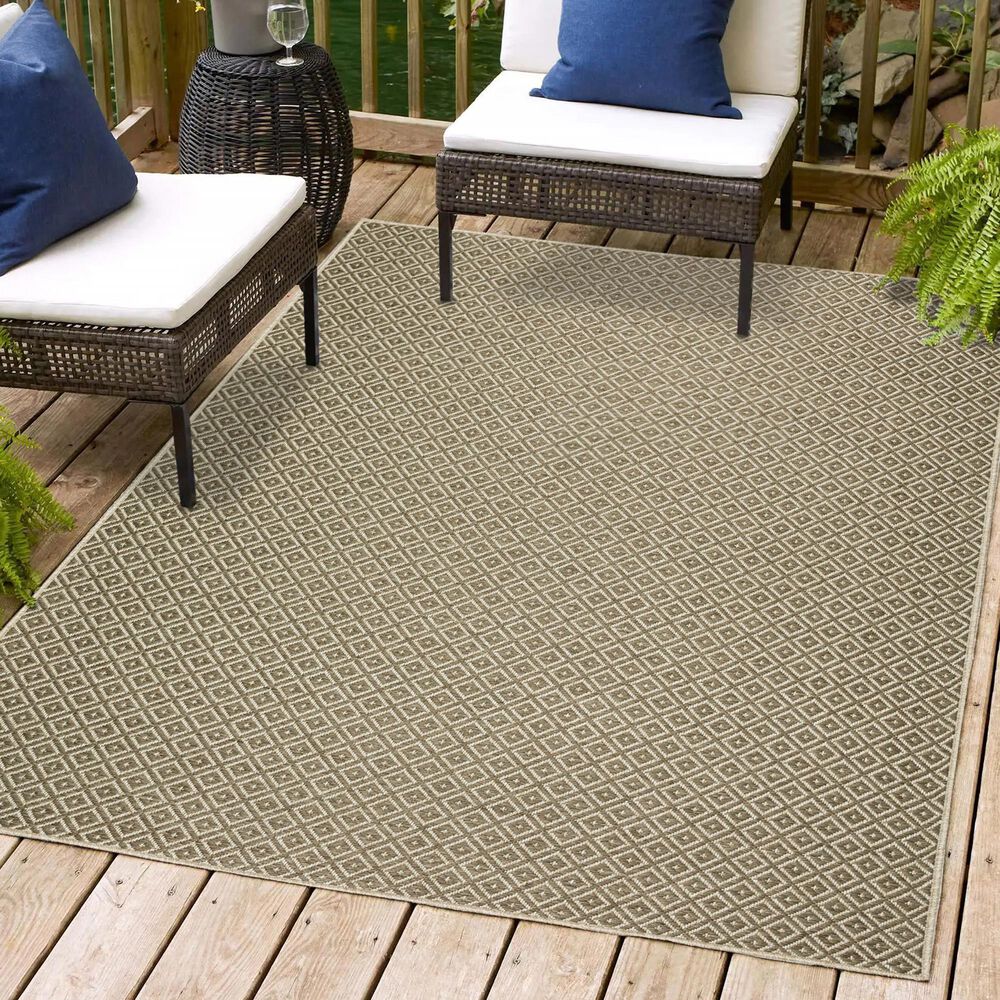 Dalyn Rug Company Bali BB8 12&#39; x 15&#39; Gray Indoor/Outdoor Area Rug, , large