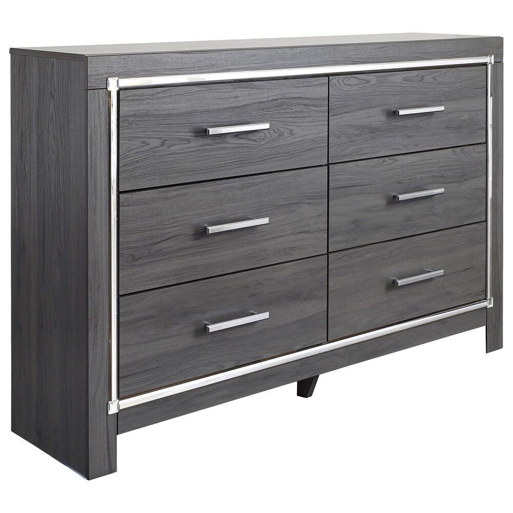 Signature Design By Ashley Lodanna 4 Piece Queen Bedroom Set In Gray Nebraska Furniture Mart 