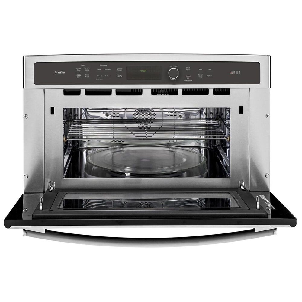 GE Profile 30&quot; Single Wall Oven with Advantium&amp;&#35;174 Technology - Stainless Steel, , large