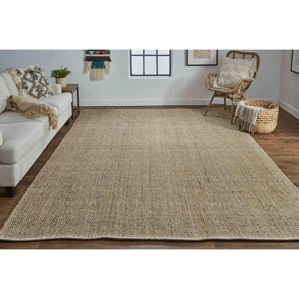 Feizy Rugs Naples 5&#39; x 8&#39; Brown Indoor/Outdoor Area Rug, , large