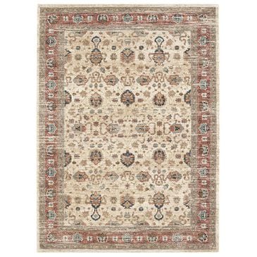 Karastan Spice Market Koyna 91199-70033 8" x 11" Cream Area Rug, , large