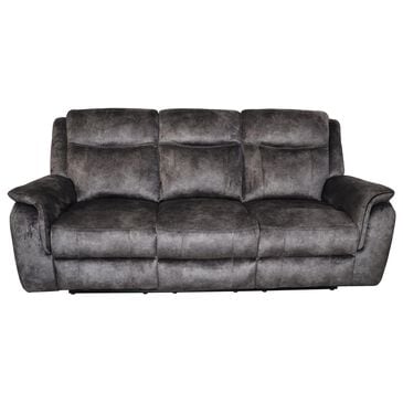 New Heritage Design Park City Manual Reclining Sofa in Slate, , large