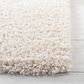 Safavieh August Shag AUG200C 5" Square Ivory Area Rug, , large