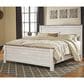 Signature Design by Ashley Willowton 3 Piece King Bedroom Set in Whitewash Finish, , large