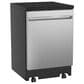 GE Appliances 24" Interior Portable Dishwasher in Stainless Steel, , large