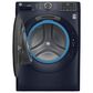 GE Appliances 4.8 Cu. Ft. Smart Front Load Washer and 7.8 Cu. Ft. Gas Dryer Laundry Pair with Pedestal in Sapphire Blue, , large
