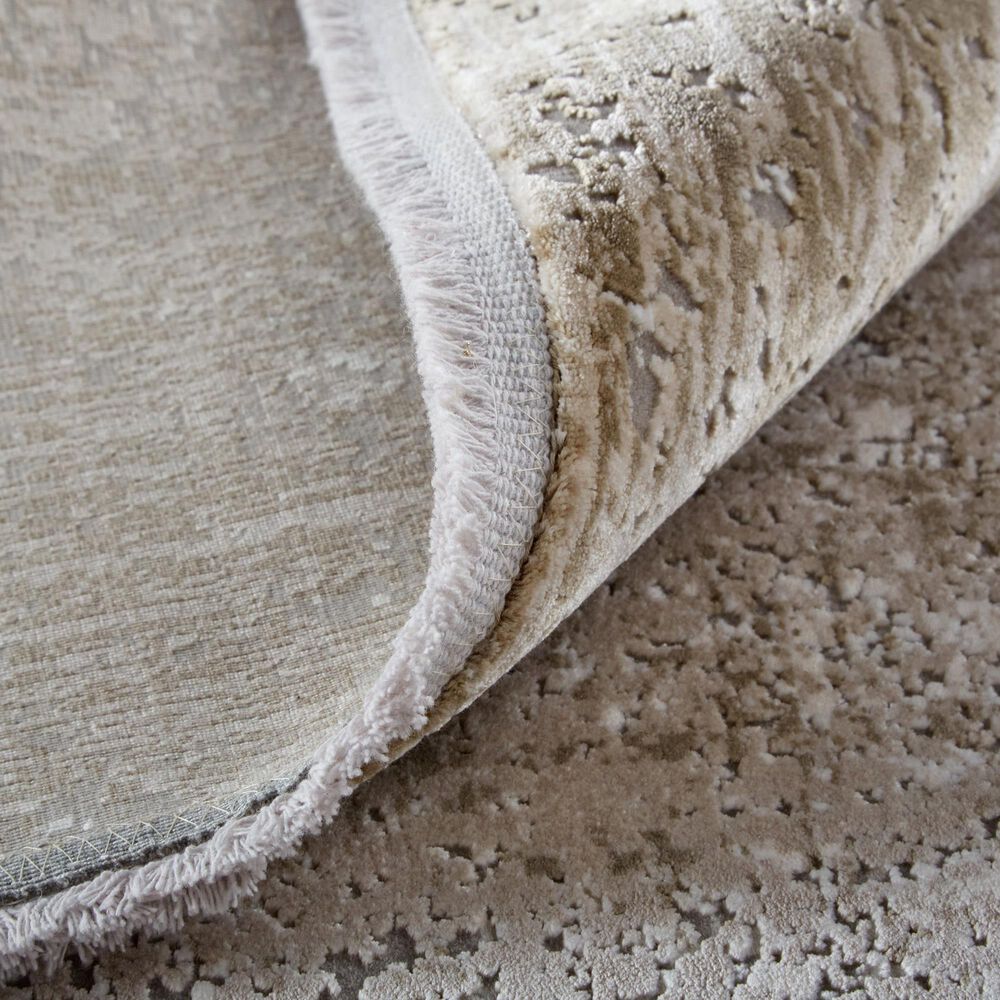 Feizy Rugs Cadiz 3&#39;2&quot; x 5&#39; Beige and Gray Area Rug, , large