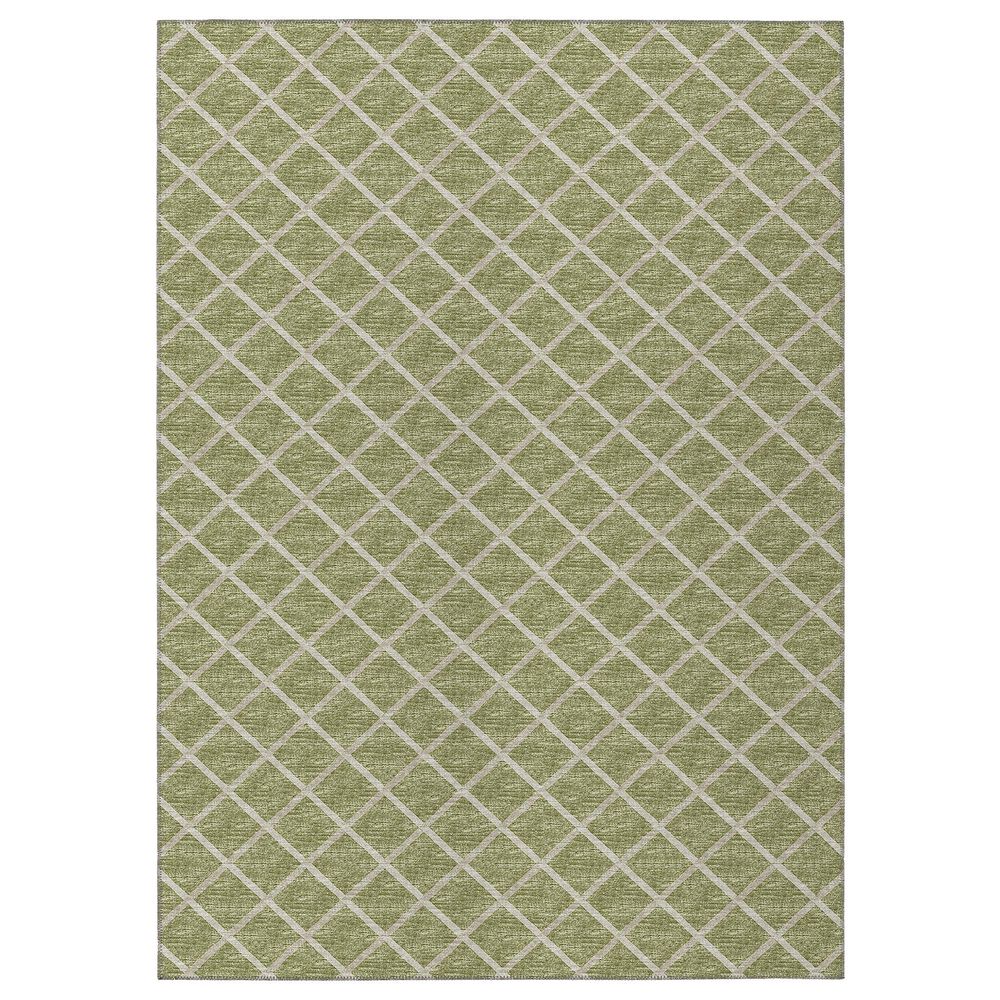 Dalyn Rug Company York 10" x 14" Aloe Indoor/Outdoor Area Rug, , large