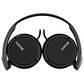 Sony ZX Series On-Ear Wired Headphone in Black, , large