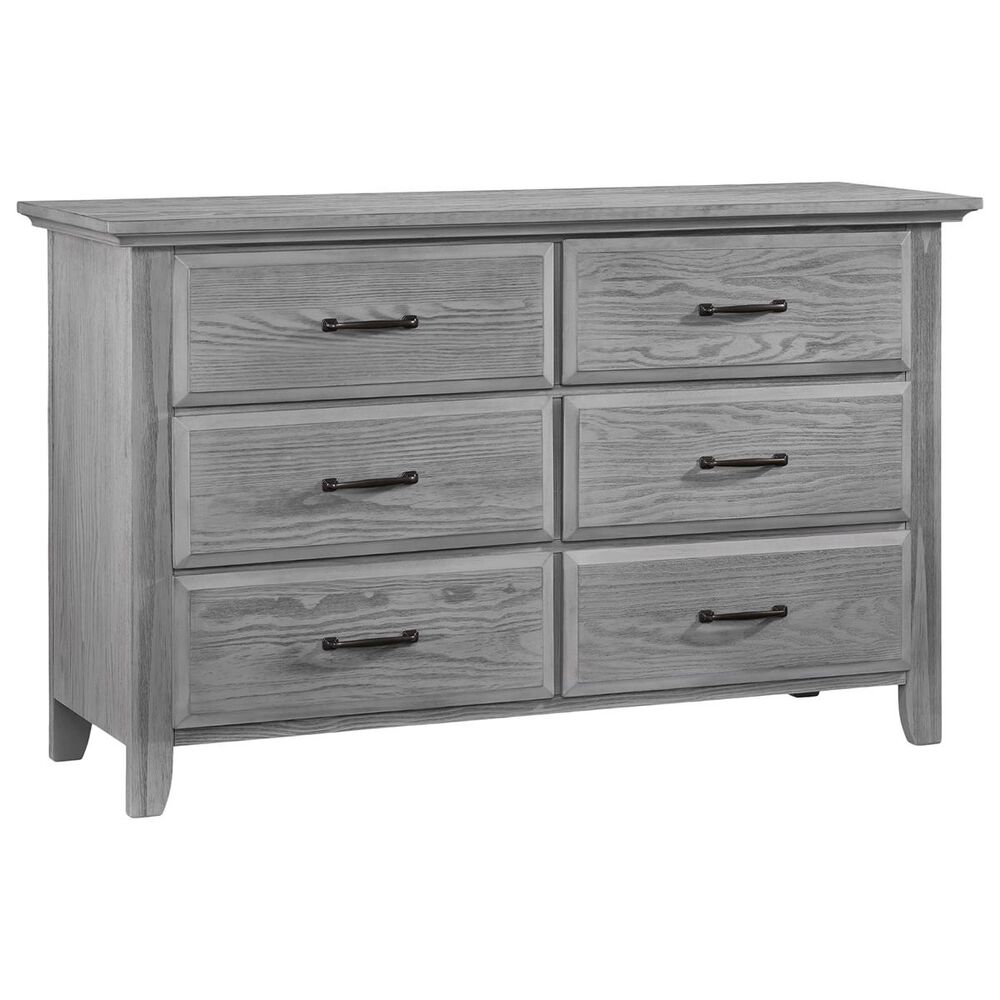 Oxford Village Willowbrook Dresser and Changing Top in Graphite Gray, , large
