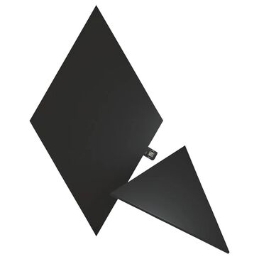 Nanoleaf Shapes - Ultra Black Triangles Smarter Kit 3pk Expansion, , large