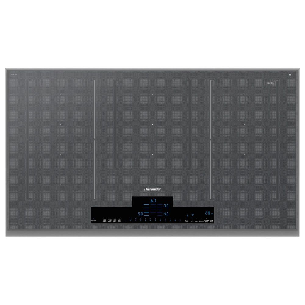 Other 36" Framed Electric Induction Cooktop with 5 Elements in Silver, , large