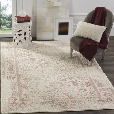 Safavieh Adirondack ADR109H 4" x 6" Ivory and Rose Area Rug, , large