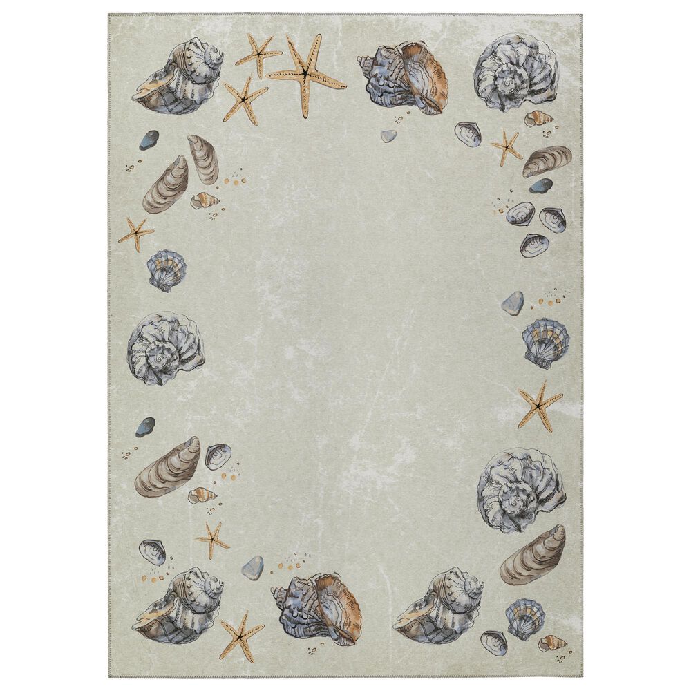 Dalyn Rug Company Seabreeze SZ9 10" x 14" Ivory Area Rug, , large