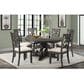 Nineteen37 Stone 60" Round Table in Dark Ash - Table Only, , large