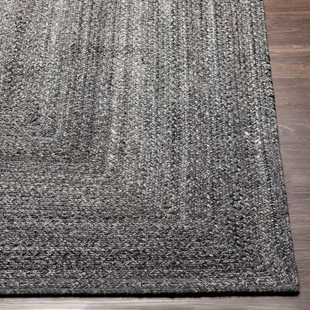 Surya Azalea 2&#39;6&quot; x 8&#39; Gray, Black and Dark Brown Runner, , large