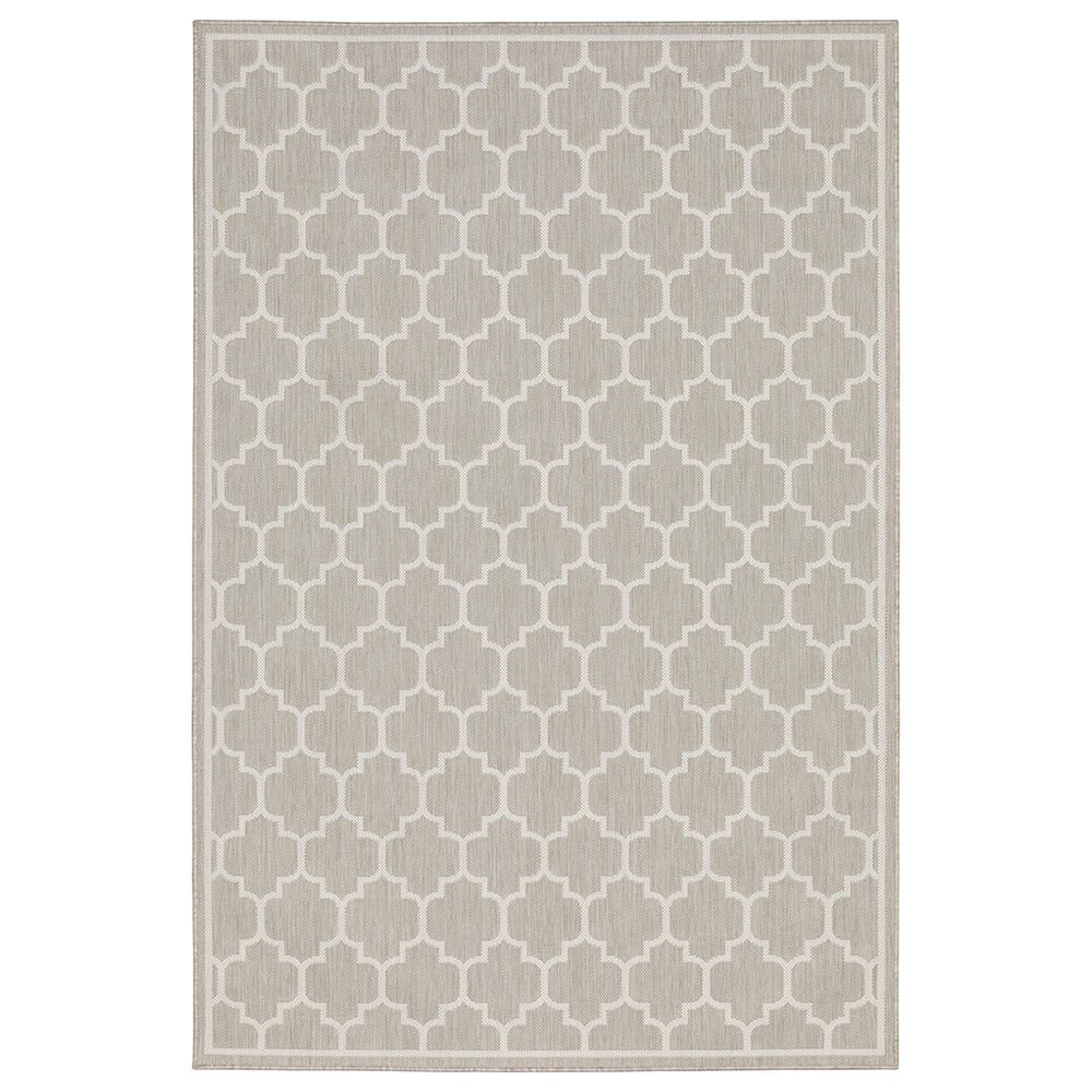 Oriental Weavers Portofino 1636H 6"7" x 9"2" Gray Area Performance Rug, , large