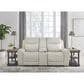 Signature Design by Ashley Mindanao Power Reclining Loveseat in Coconut, , large