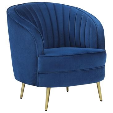 Pacific Landing Sophia Upholstered Chair in Blue, , large