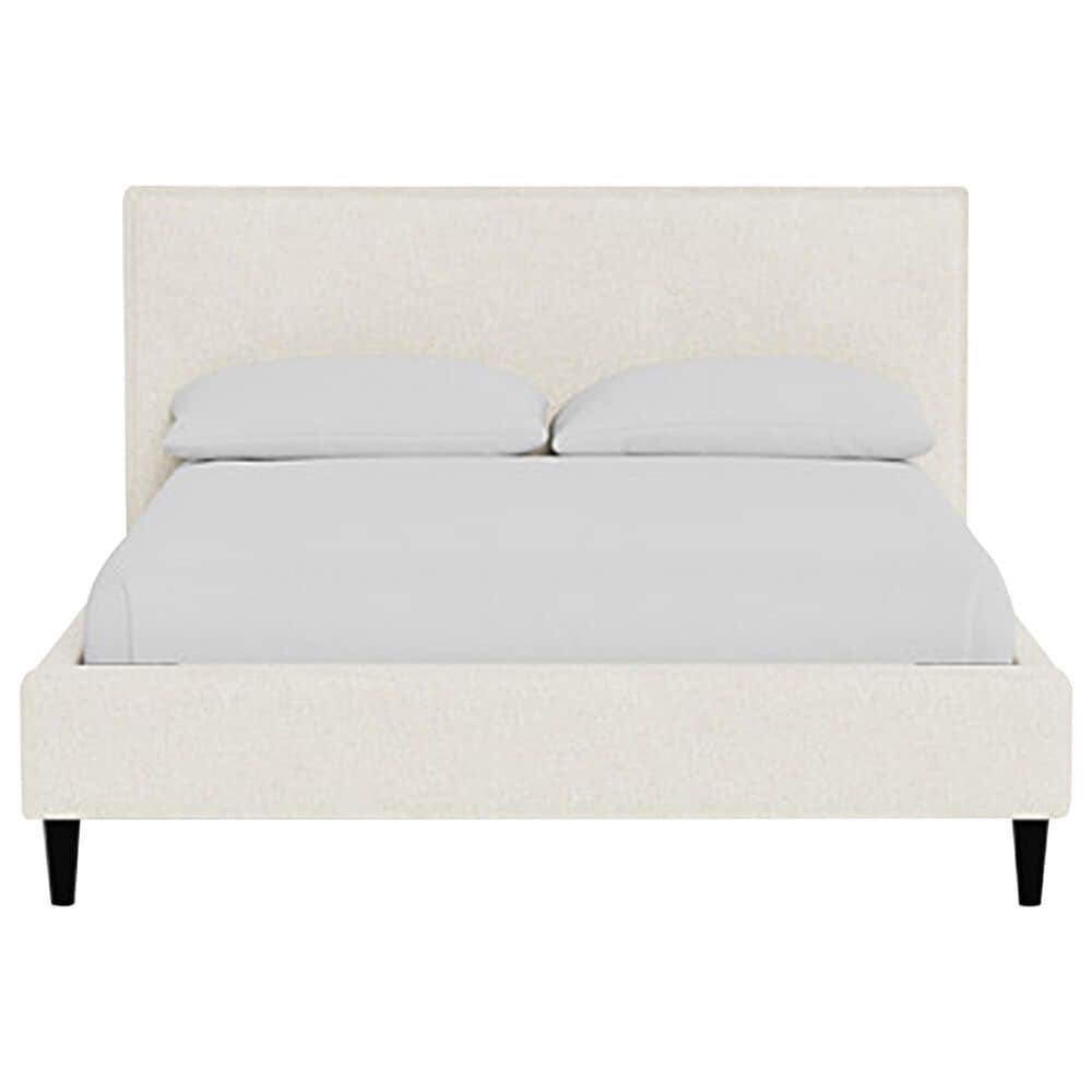 Style Expressions Sebring Queen Platform Bed in Dreamy Creamy, , large