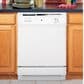 GE Appliances Built-In Dishwasher with Dial in White, , large