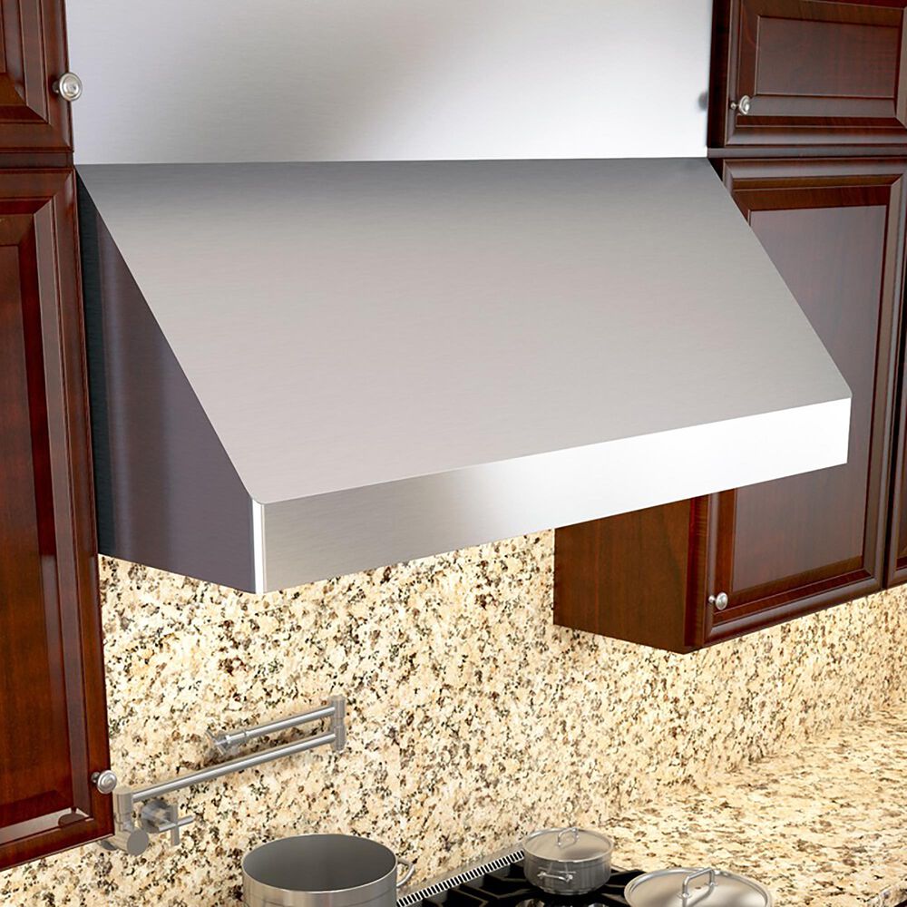 Zephyr Tempest II 30&quot; Wall Mount Range Hood in Stainless Steel, , large