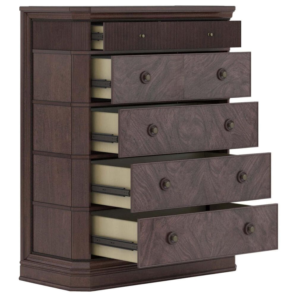 Vantage Revival 5-Drawer Chest in Napa Mahogany, , large