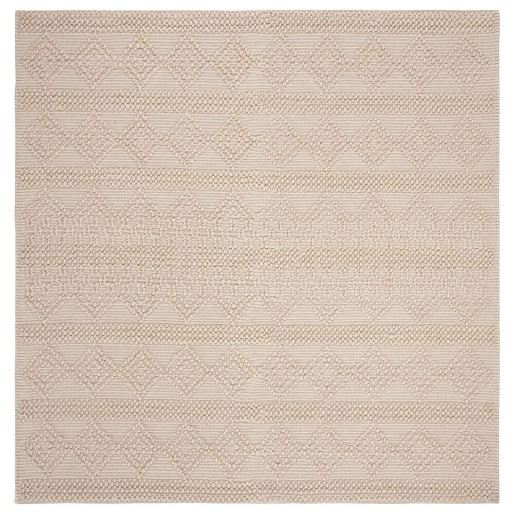 Safavieh Natura Transitional 4" Square Ivory Area Rug, , large