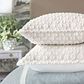 Eastern Accents Amberlynn 27" Square Euro Sham in Lilla Natural and Breeze White, , large