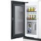 Samsung 29 Cu. Ft. 4-Door French Door Refrigerator with Beverage Center in White Glass Panels, , large