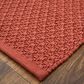 Feizy Rugs Tito 9" x 12" Red Area Rug, , large