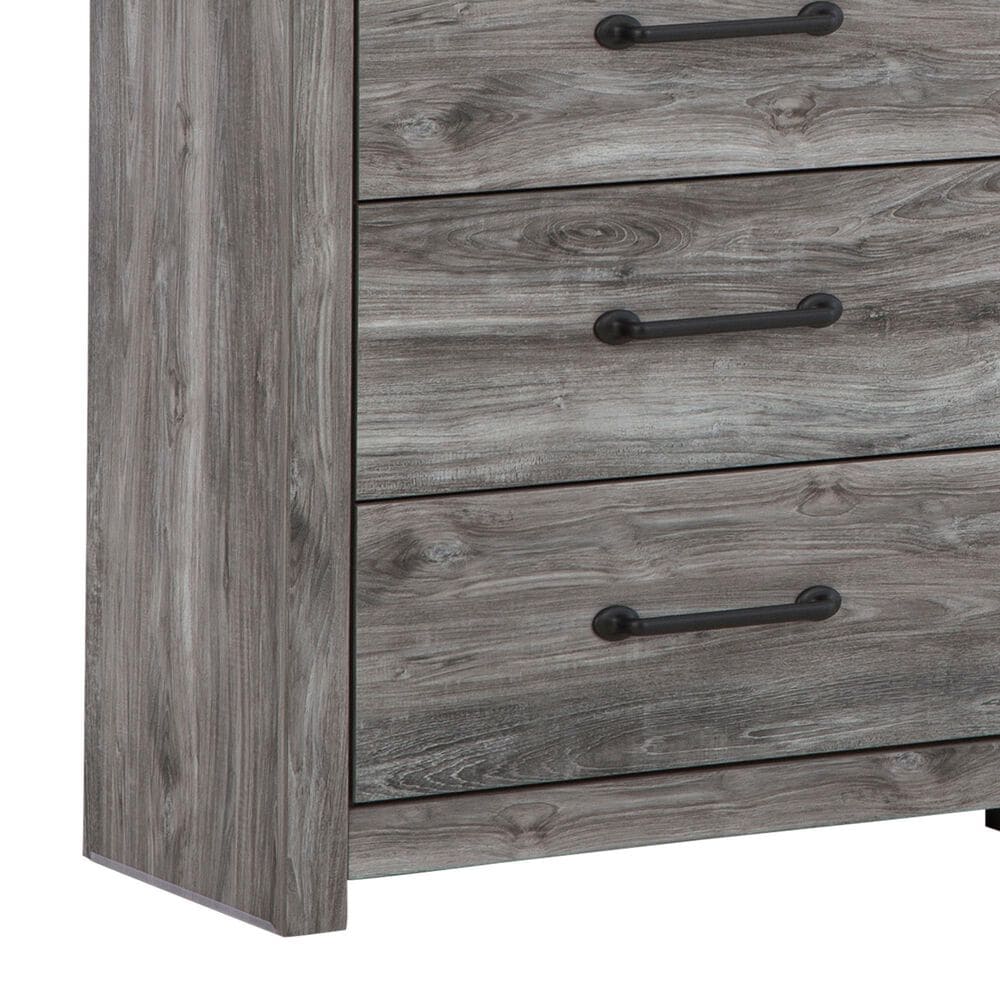 Signature Design by Ashley Bronyan 6-Drawer Dresser and Mirror in Dark Gray, , large