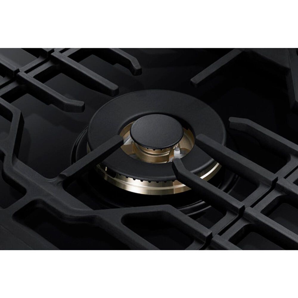 Samsung 36&quot; Gas Cooktop with Dual Power Burner in Black Stainless Steel, , large