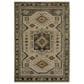 Oriental Weavers Andorra 7"10" x 10"10" Green and Multicolor Area Rug, , large