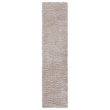 Safavieh Venus Shag 2"2" x 10" Taupe Runner, , large