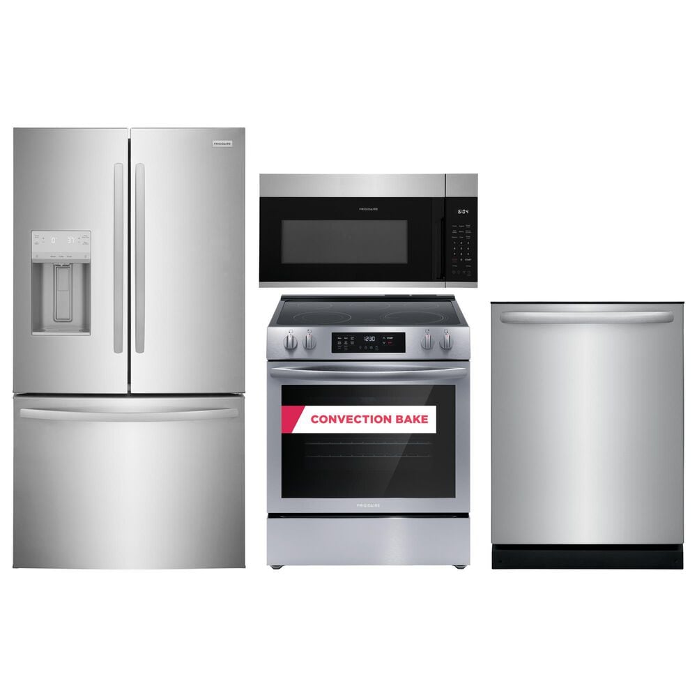 FRIGIDAIRE 4 Piece Kitchen Package in Stainless Steel, , large