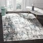 Safavieh Skyler SKY193B 4" x 6" Gray and Blue Area Rug, , large