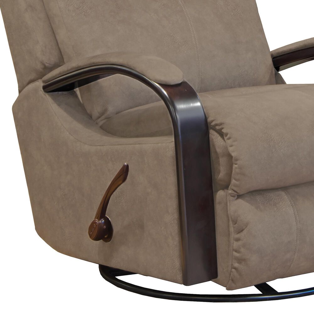 Catnapper Niles Swivel Glider Recliner in Portabella, , large