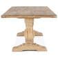 Home Trends & Design San Rafael 84" Rectangular Dining Table in Antique Oak - Table Only, , large