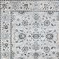 Safavieh Isabella Traditional 6"7" Square Light Gray and Cream Area Rug, , large