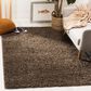 Safavieh Florida Shag SGA119T-5 5"1" x 7"6" Taupe Area Rug, , large