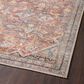 Loloi Adrian 2"3" x 3"9" Rust and Denim Area Rug, , large