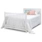 Sorelle Essex 4-In-1 Convertible Crib in White, , large