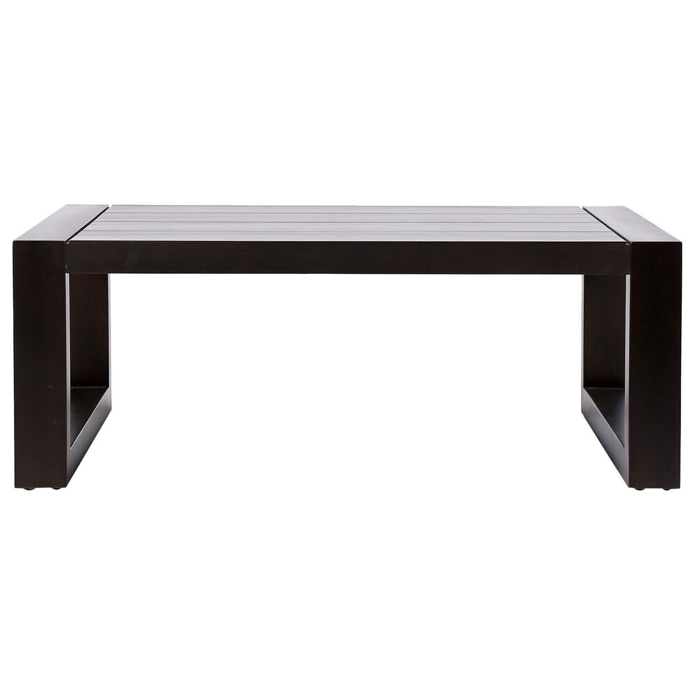 Blue River Paradise Patio Coffee Table in Dark Eucalyptus - Table Only, , large