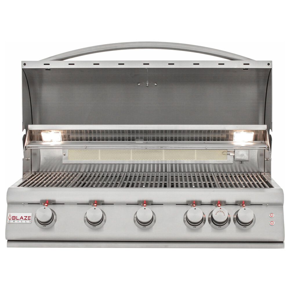 Blaze 40&quot; LTE Natural Gas Grill with 5-Burner in Stainless Steel, , large