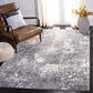 Safavieh Aston ASN715 4" x 6" Light Grey and Grey Area Rug, , large