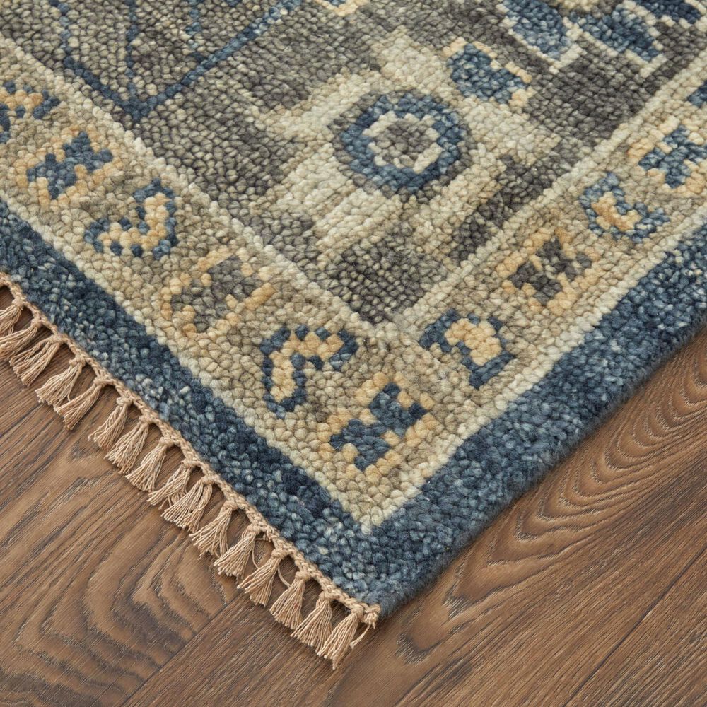 Feizy Rugs Fillmore 2&#39;6&quot; x 8&#39; Blue and Gray Runner, , large